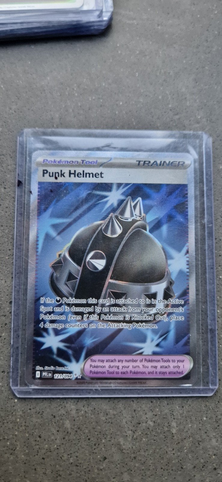 Punk Helmet Trainer Kaart (PFL EN 121/094), Ophalen of Verzenden, Zo goed als nieuw, Losse kaart