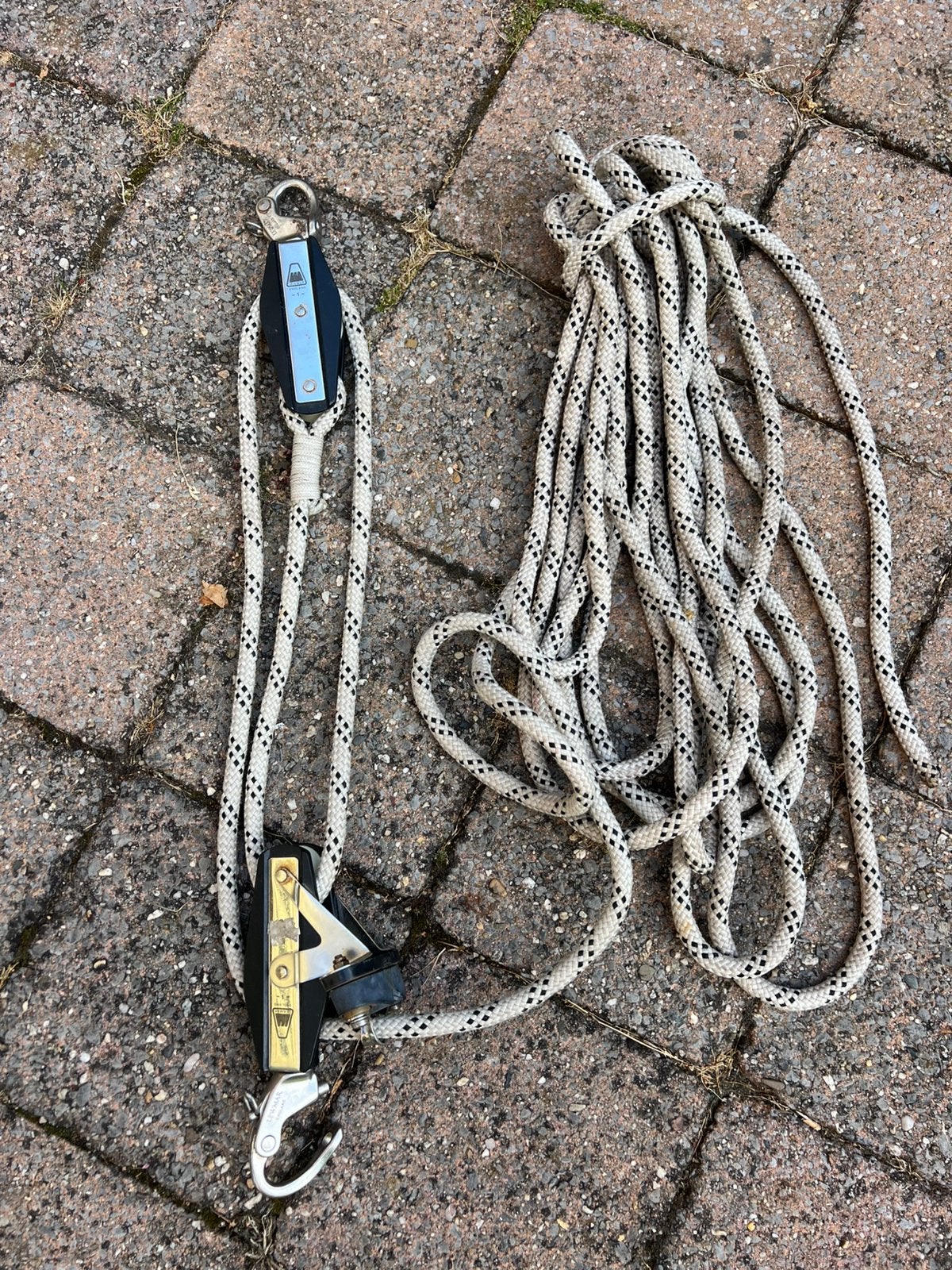 Lewmar Klik blokken voor grootschoot, bullentalie etc, Ophalen of Verzenden, Gebruikt, Toebehoren, 60 m² of meer