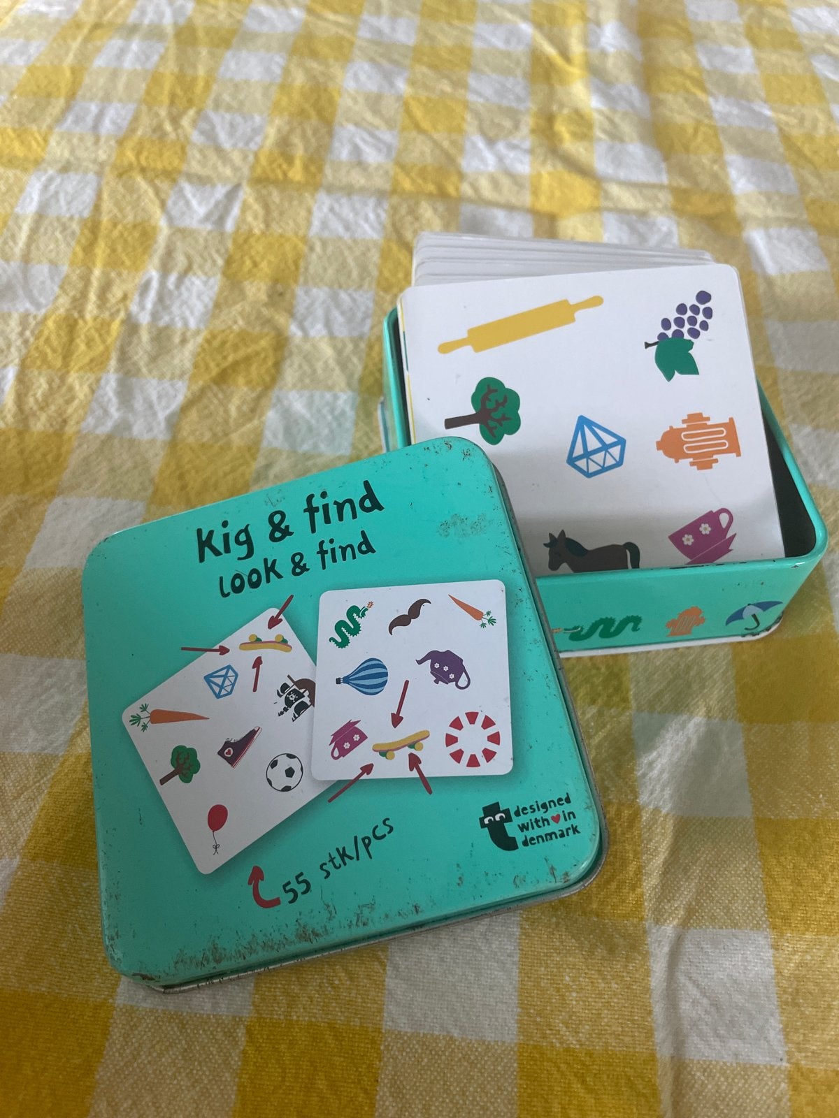 Kig & Find Zoekspel - Flying Tiger (vergelijkbaar met Dobble, Een of twee spelers, Ophalen, Gebruikt