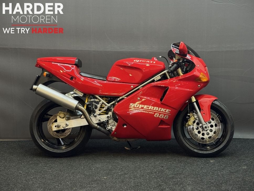 DUCATI 888 STRADA | ZEER GOEDE STAAT | WEINIG KM | ICOON, DUCATI, Motorrijbewijs A, Bedrijf, Onbekend