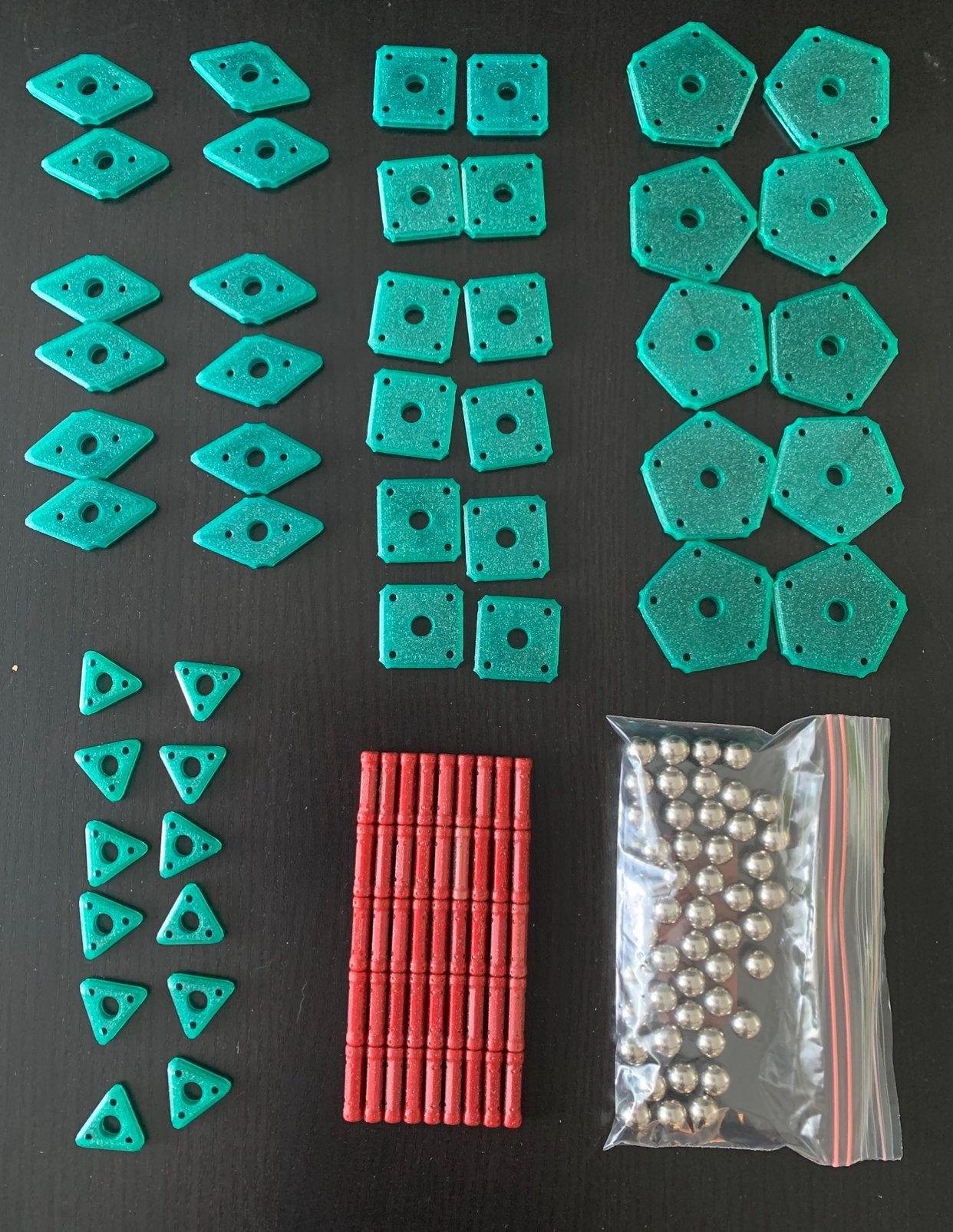 Geomag glitter set, Ophalen of Verzenden, Zo goed als nieuw