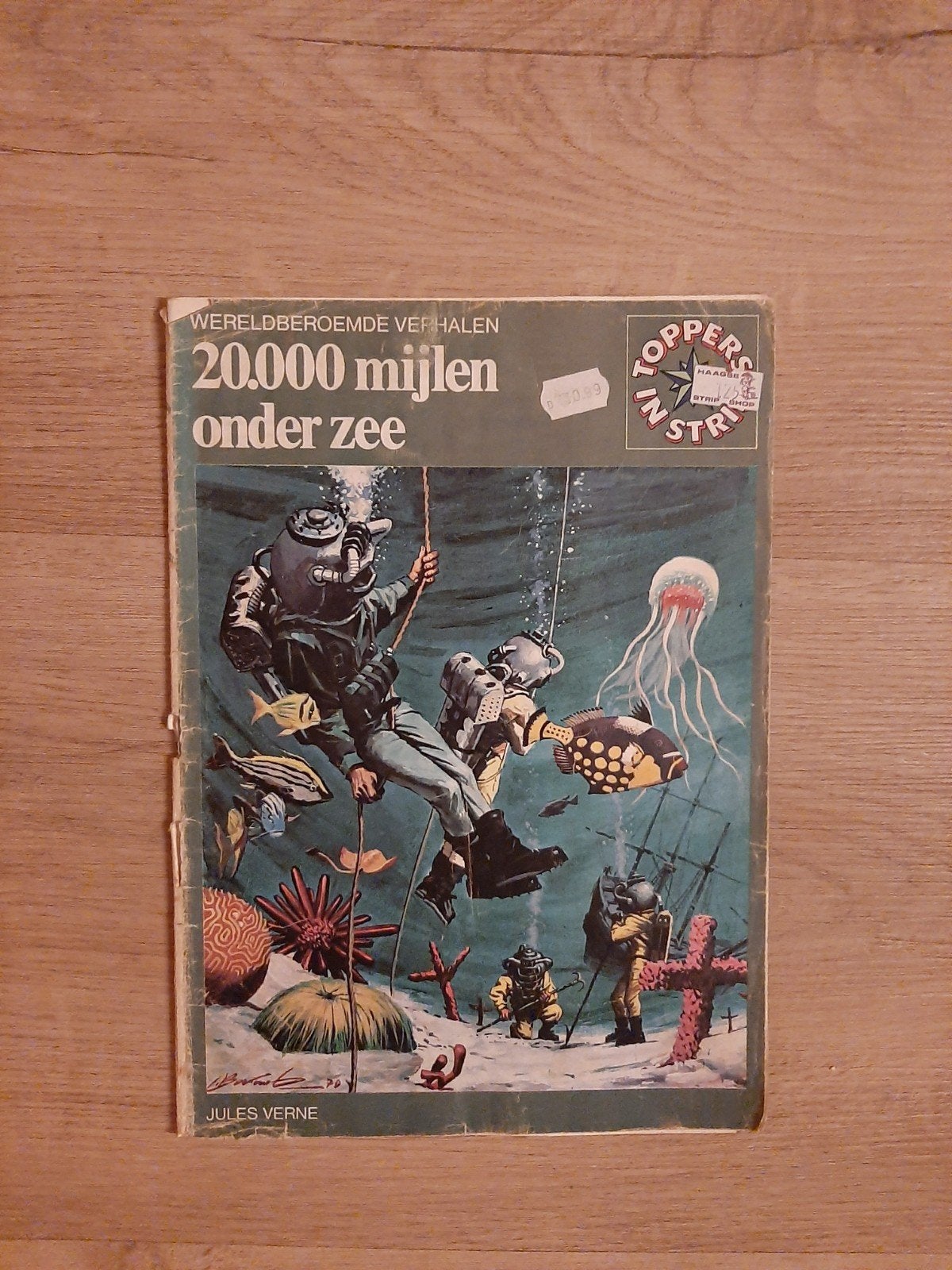 20.000 mijlen onder zee - Jules Verne stripboek, Boeken, Eén stripboek, Ophalen of Verzenden, Gelezen, Jules Verne