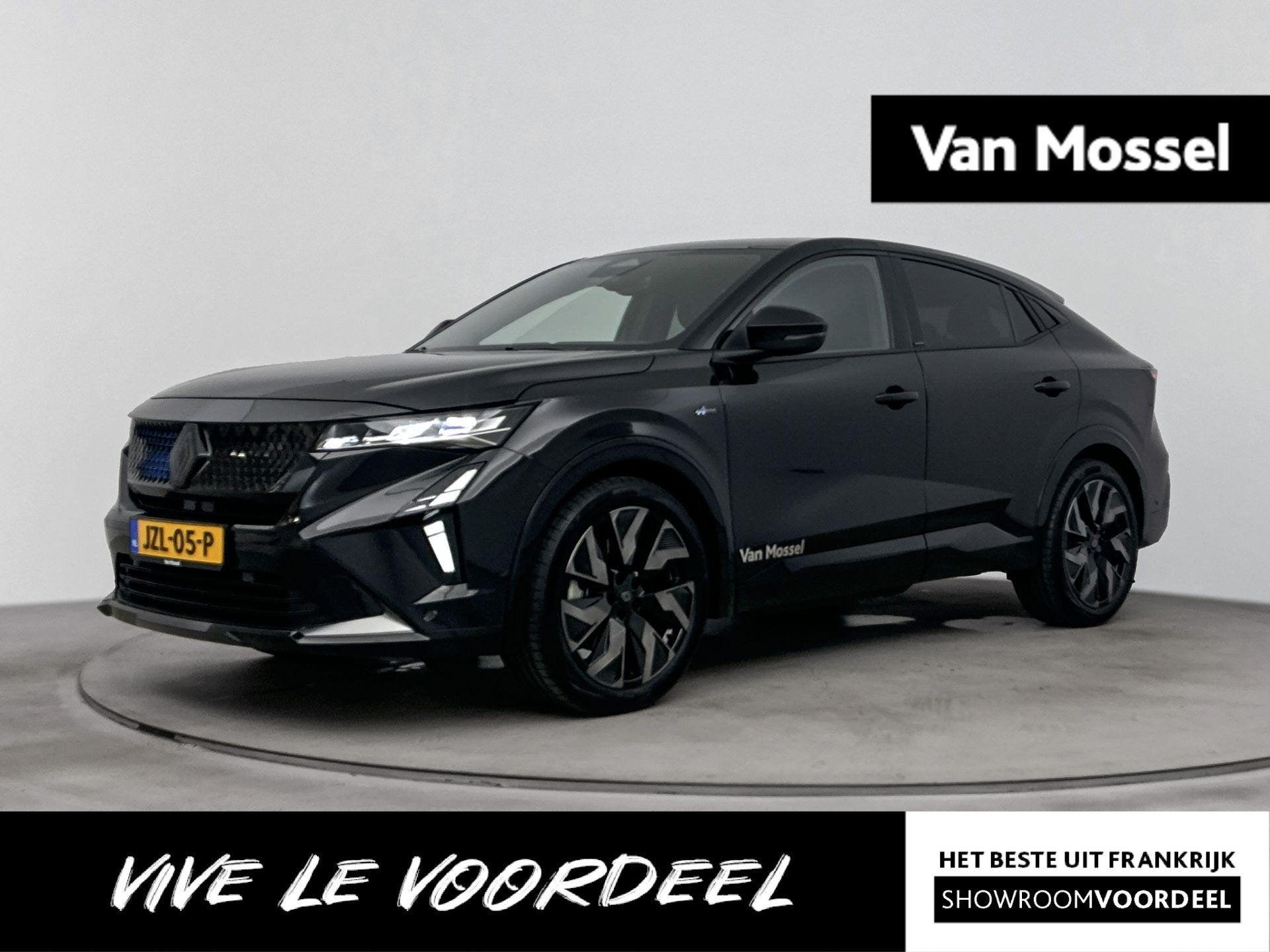 Renault Rafale 1.2 E-Tech full hybrid 200Pk esprit Alpine |, Auto's, Renault, Dealer onderhouden, 1199 cc, 2 kWh, Zwart