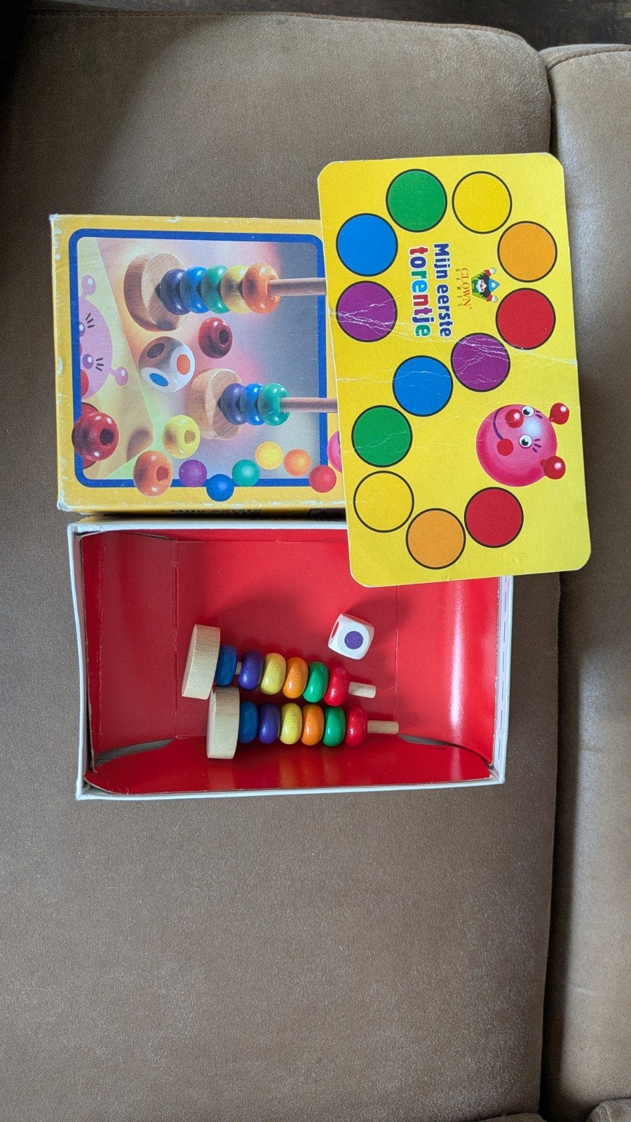 Mijn Eerste Torentje - Kleurrijk Stapelspel voor Kinderen, Ophalen of Verzenden, Gebruikt, Knutselen