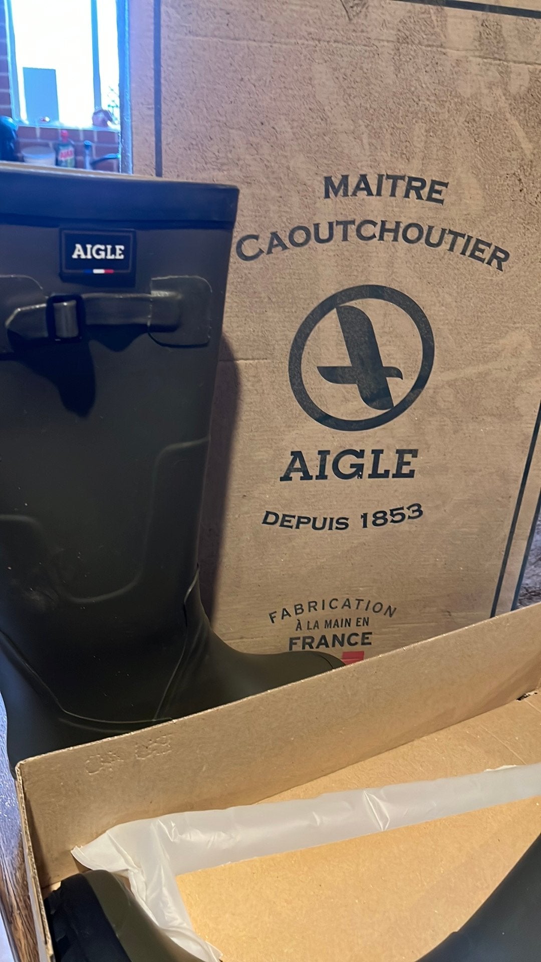 Jachtlaarzen Aigle nieuw in doos…, Ophalen, Nieuw