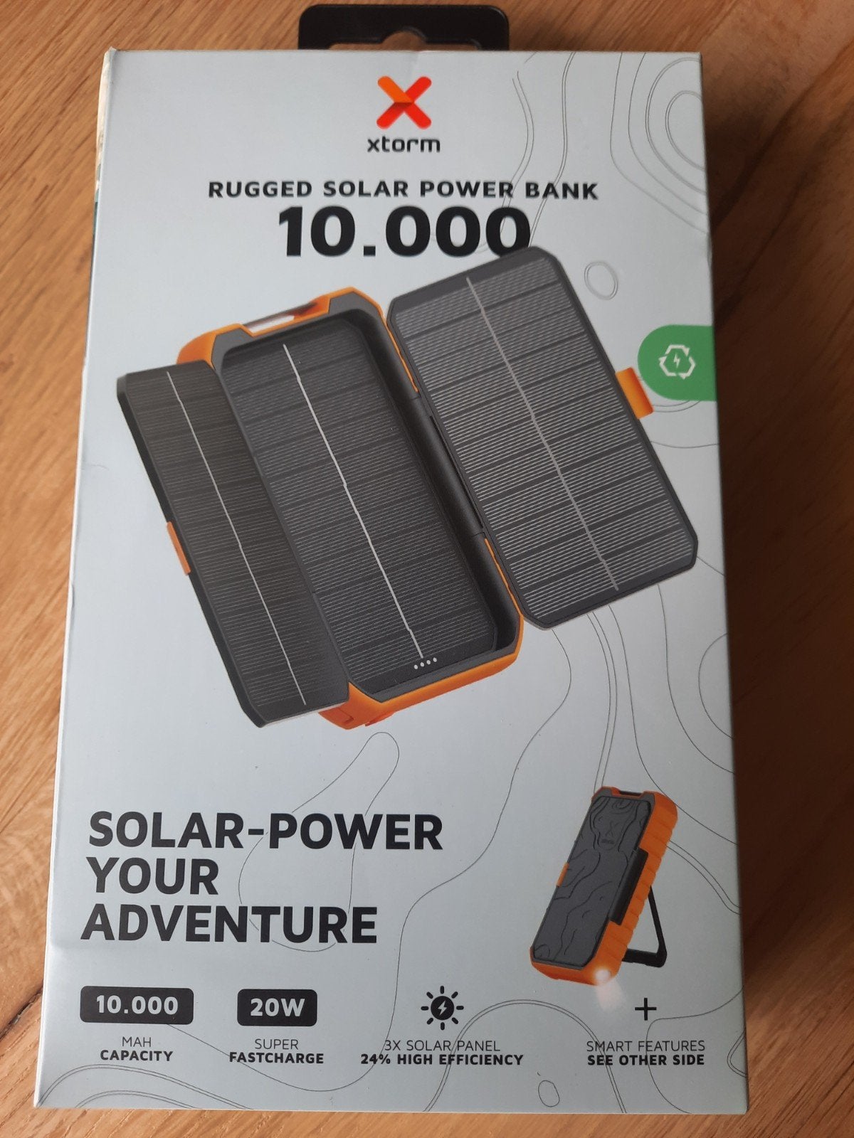 Xtorm Rugged Solar Power Bank 10.000 mAh - Nieuw, Ophalen of Verzenden, Nieuw, Xtorm