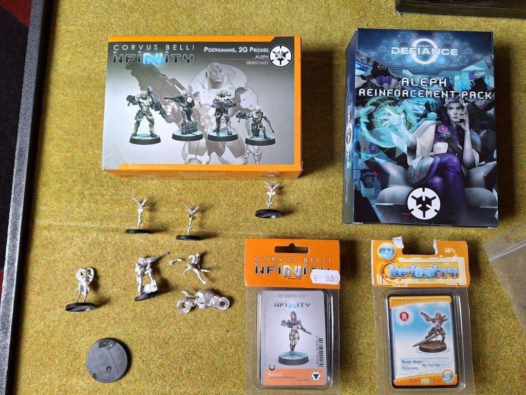 Infinity Aleph (some OOP, most NIB), Ophalen of Verzenden, Nieuw, Overige soorten, Figuurtje(s)