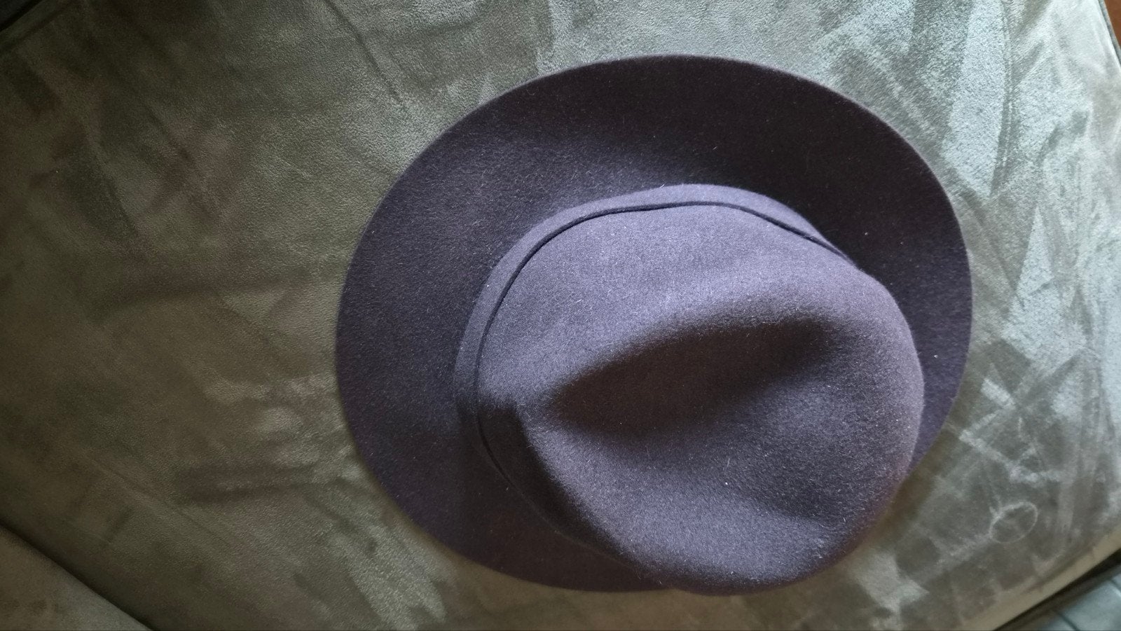 Mooie Westbury gleufhoed van 100% haar, Westbury, Ophalen of Verzenden, Gedragen, Hoed