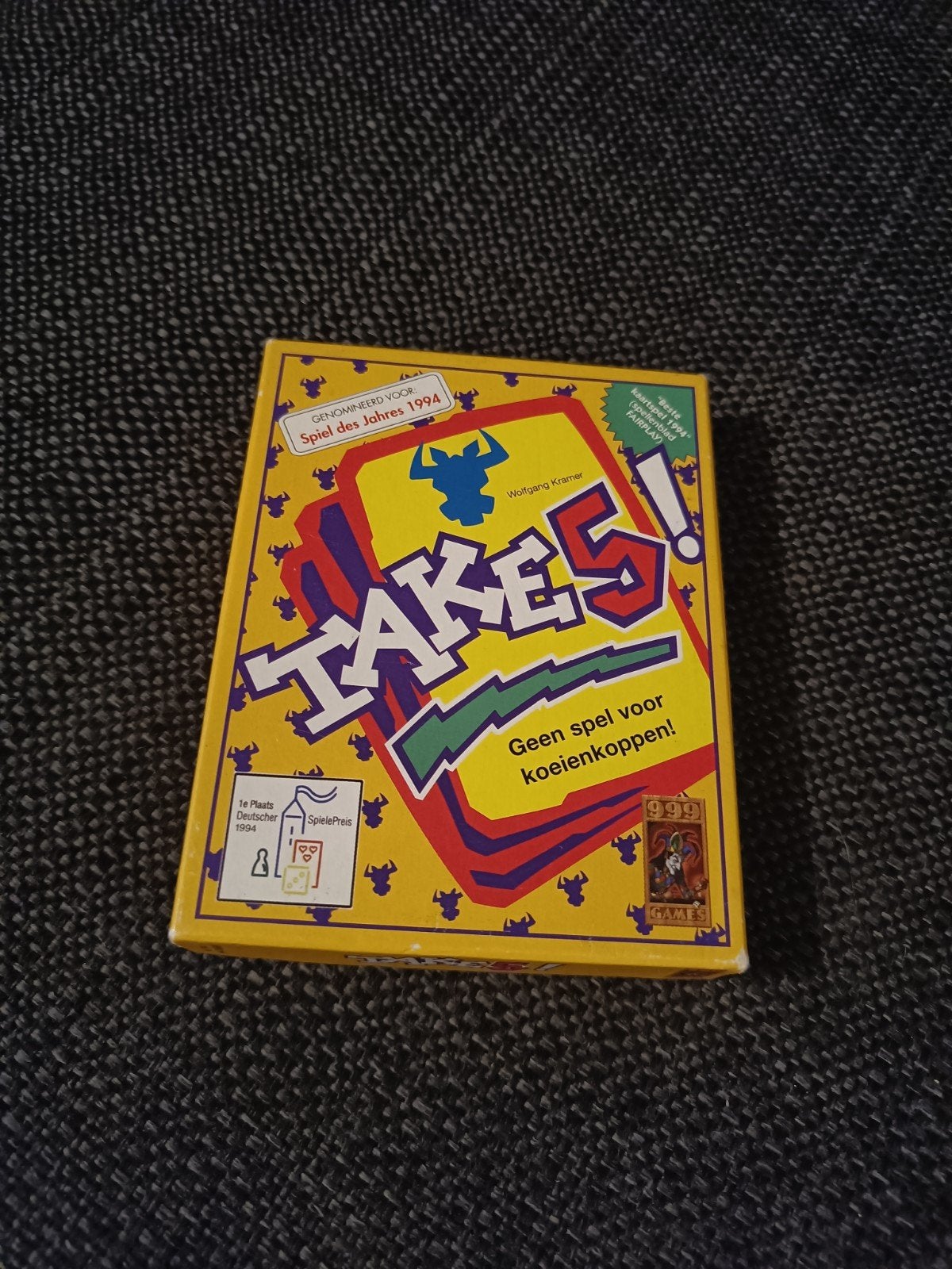 TAKE 5! Kaartspel - Het originele en geraffineerde spel, Hobby en Vrije tijd, Gezelschapsspellen | Kaartspellen, Zo goed als nieuw