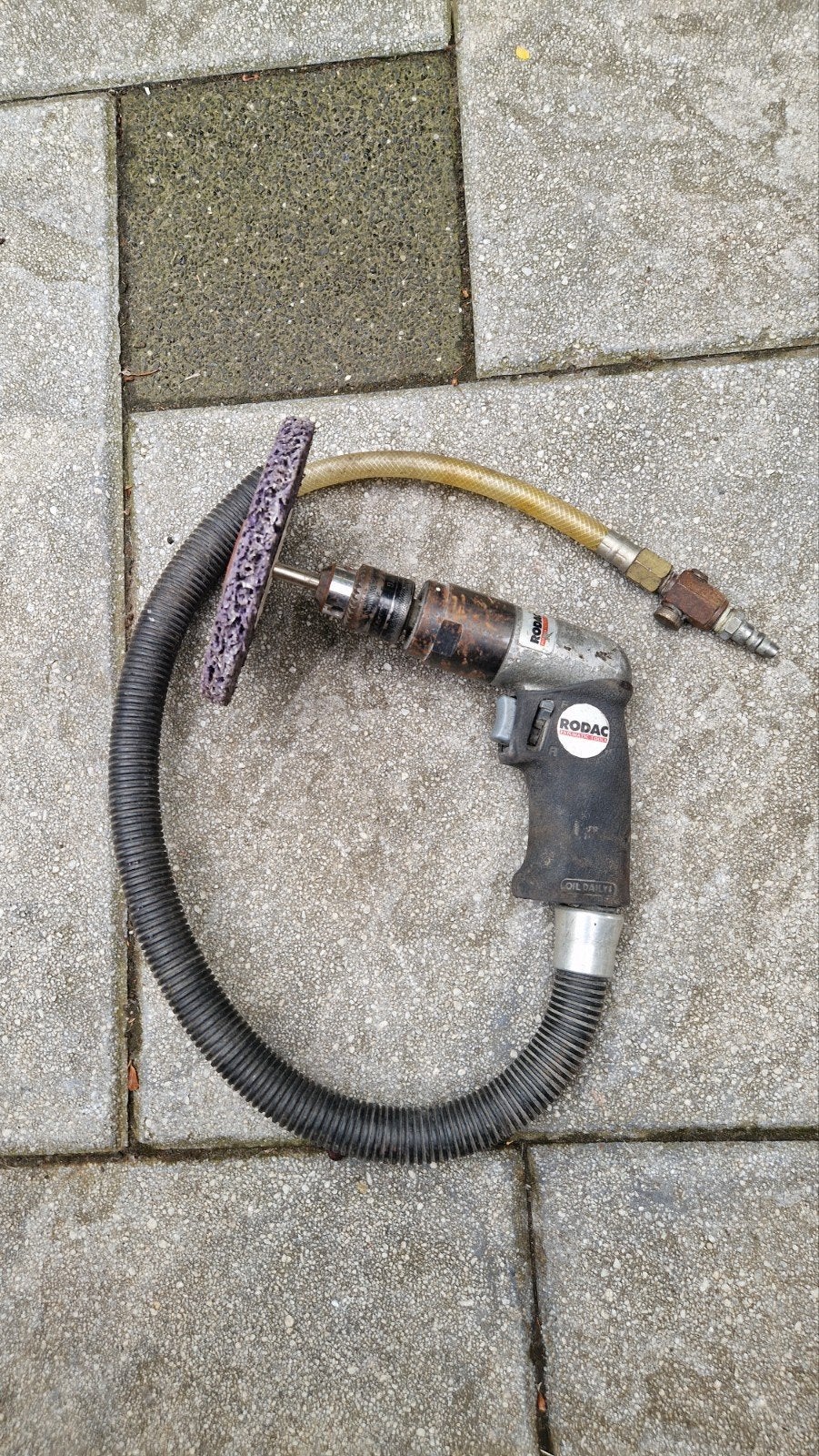 Rodac Pneumatische Boormachine - RC206, Ophalen of Verzenden, Gebruikt, Minder dan 400 watt, Boormachine