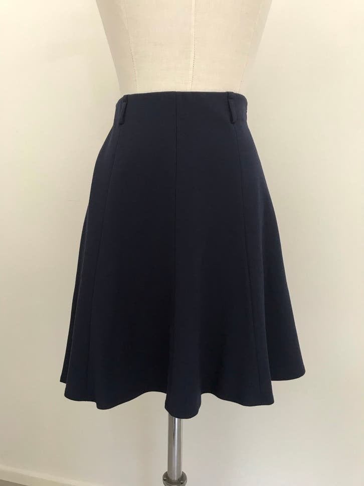 Vanilia donkerblauwe rok - stretch, zacht, maat 38, Ophalen of Verzenden, Nieuw, Maat 38/40 (M), Blauw