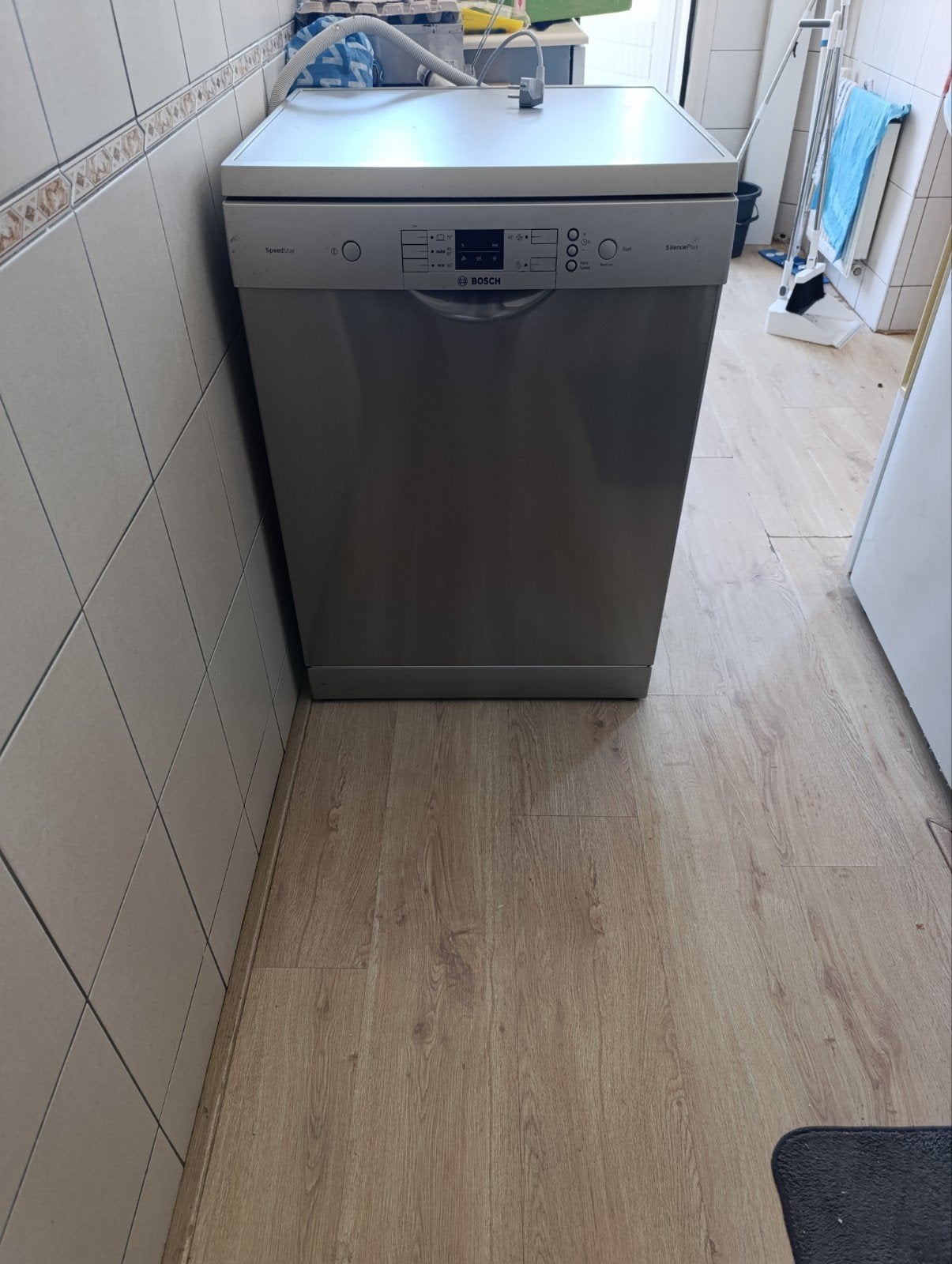 Bosch Silence Plus Vaatwasser - Stil en Efficiënt, Witgoed en Apparatuur, Vaatwasmachines, Gebruikt, 60 cm of meer, Eco programma
