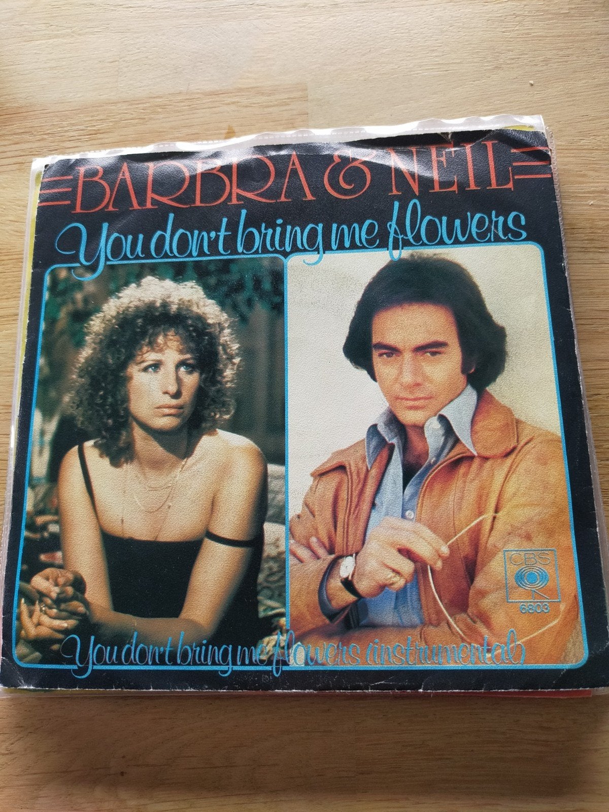 Barbra Streisand / Neil Diamond , you don't bring me flowers, Ophalen of Verzenden, Zo goed als nieuw, Pop