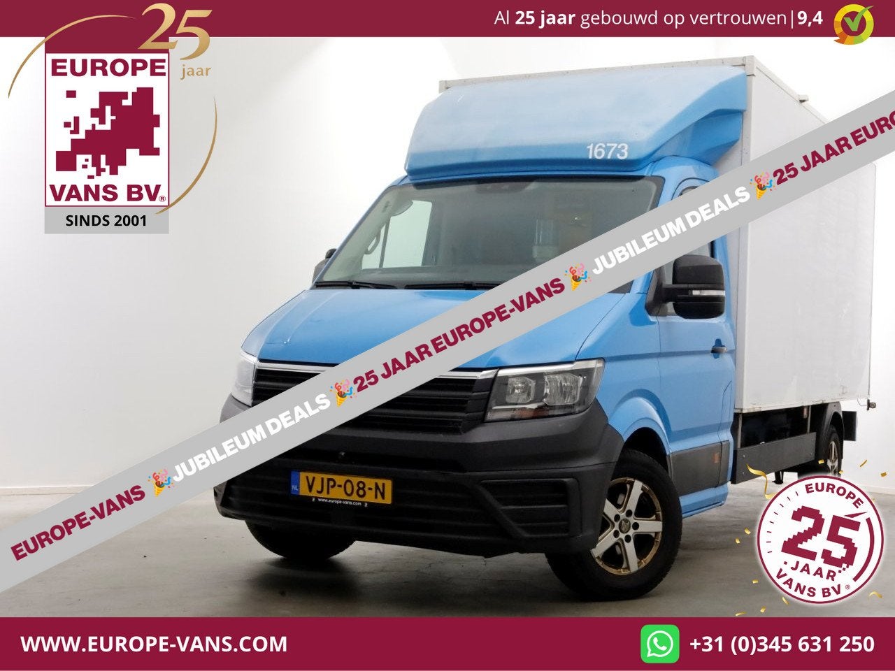 Volkswagen Crafter 35 2.0 TDI E6 Bakwagen met achterdeuren 2, Voorwielaandrijving, 4 cilinders, 2500 kg, Bedrijf