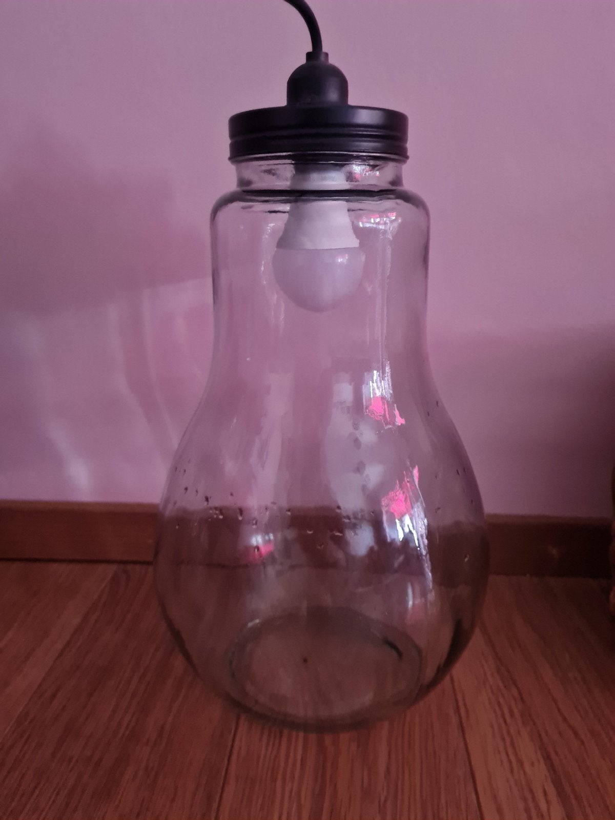 Plant terrarium ecosysteem met lamp - 44 cm hoog, Huis en Inrichting, Ophalen, Nieuw