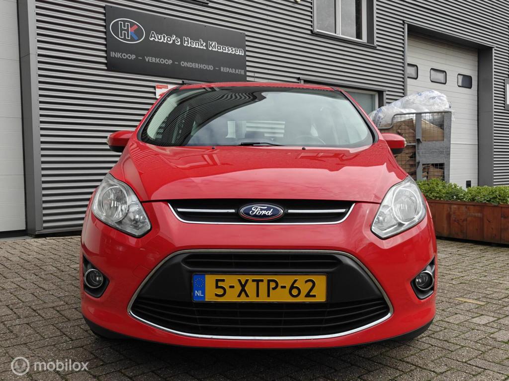 Ford C-Max 1.0 Edition Airco Navigatie Parkeersensoren APK27, Voorwielaandrijving, Euro 5, 125 pk, Navigatiesysteem