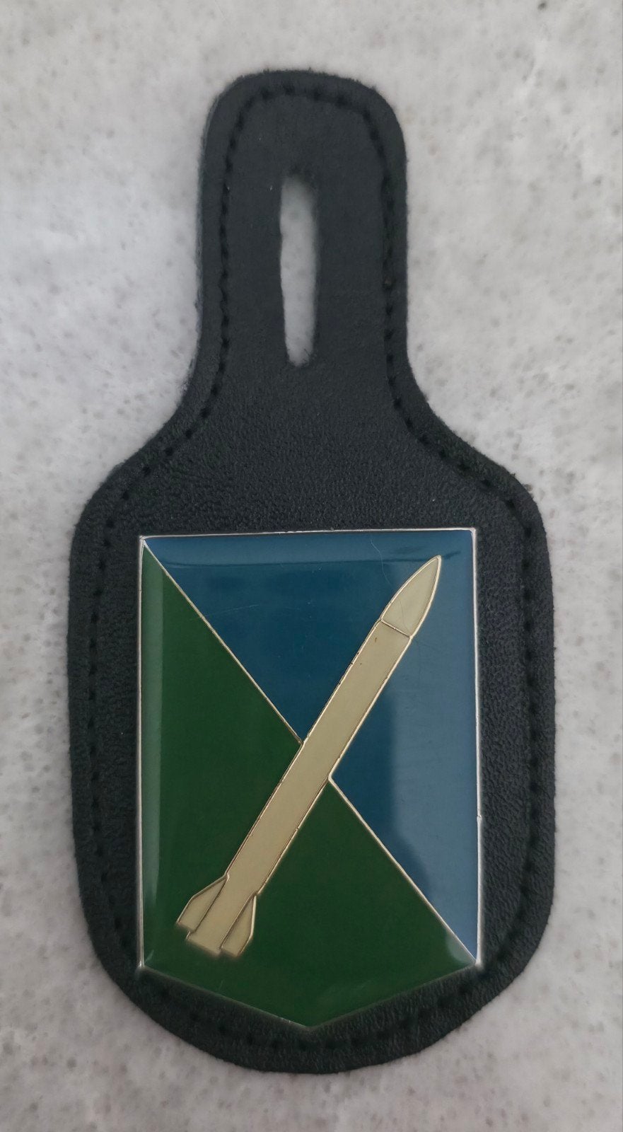 Onderdeelshanger Luchtverdedigingscommando Defensie, Ophalen of Verzenden, Luchtmacht, Nederland, Embleem of Badge
