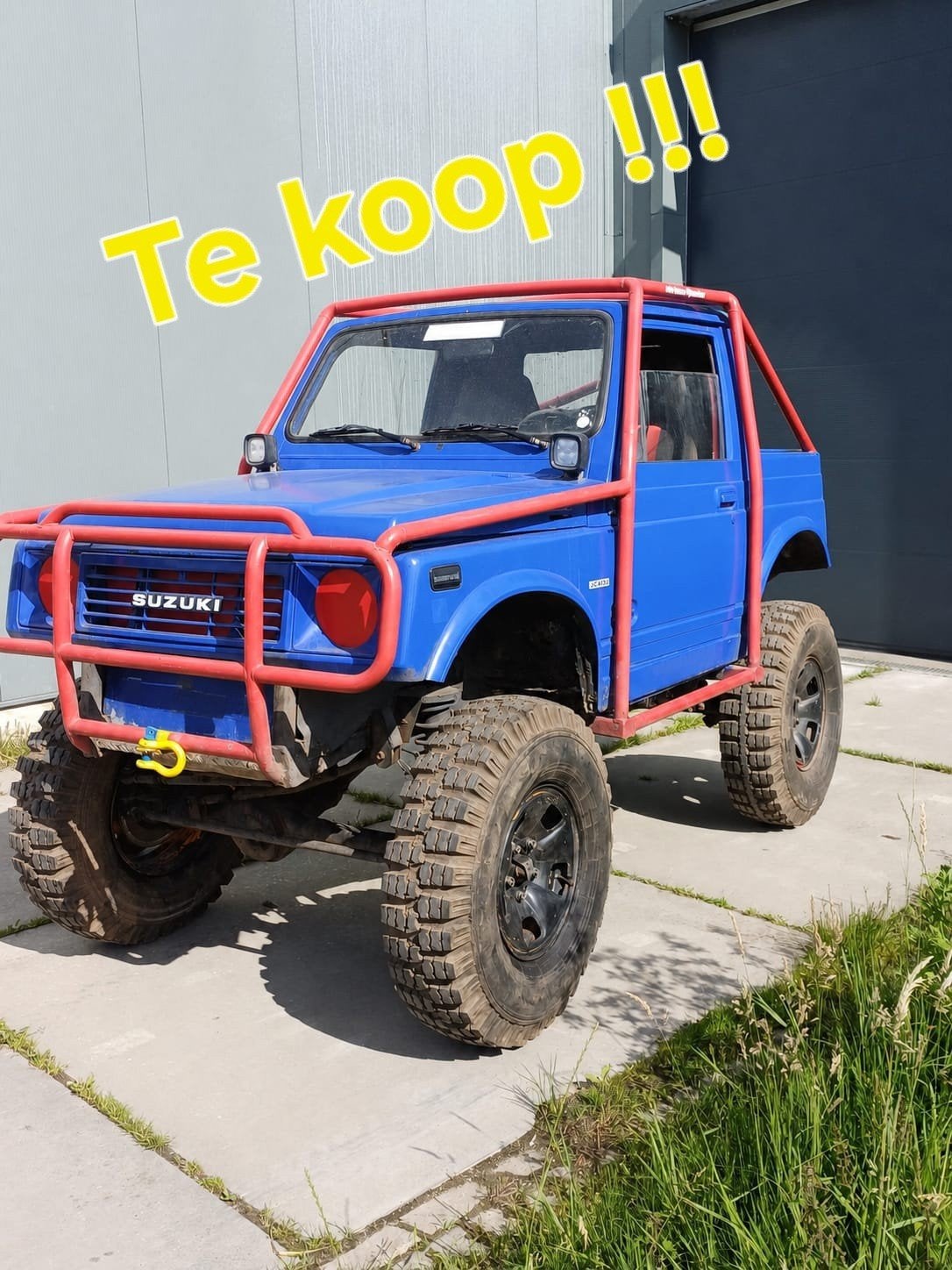suzuki samurai offroad auto, Ophalen