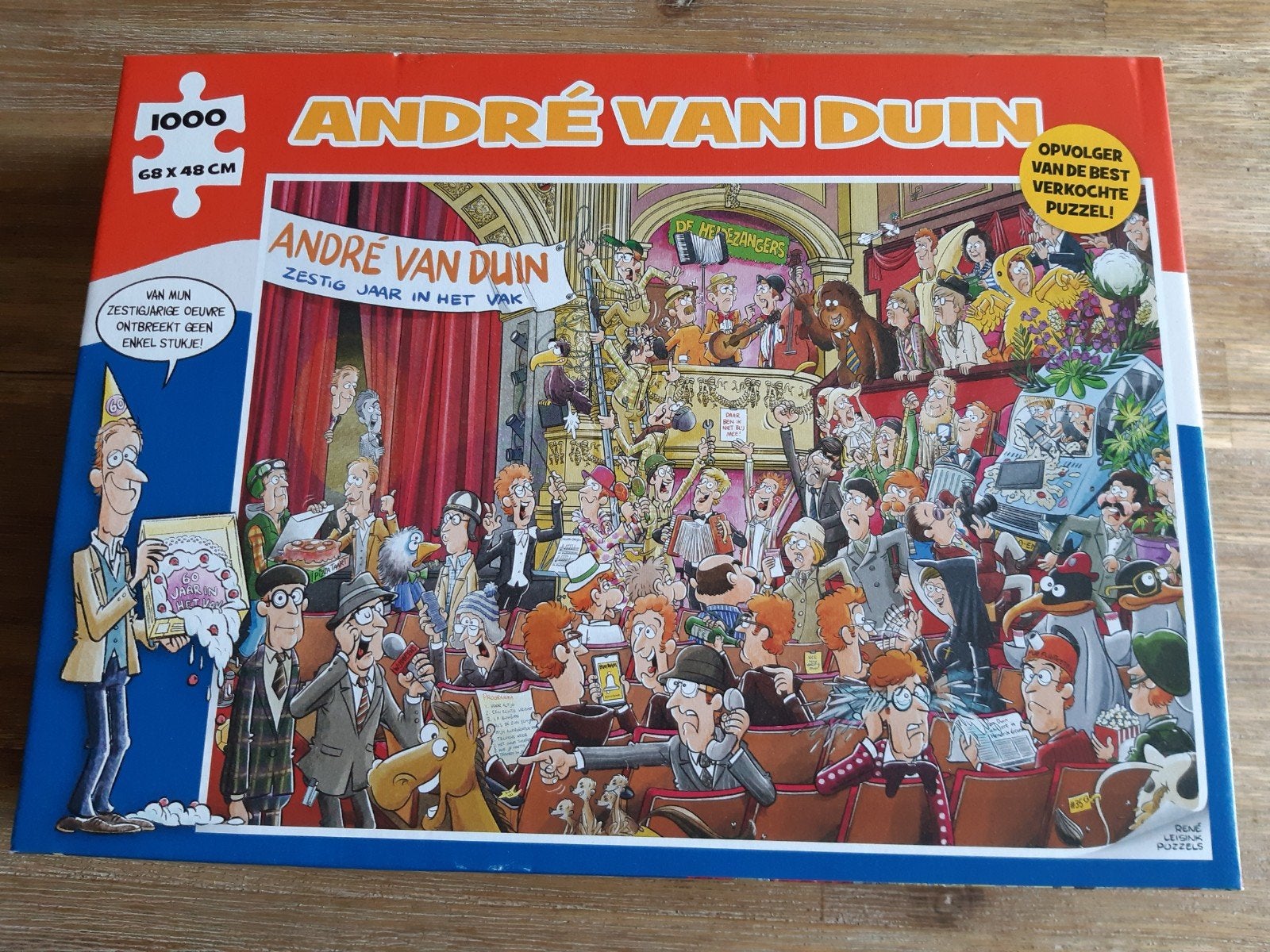 PUZZEL ANDRE VAN DUIN, Ophalen, 500 t/m 1500 stukjes, Zo goed als nieuw
