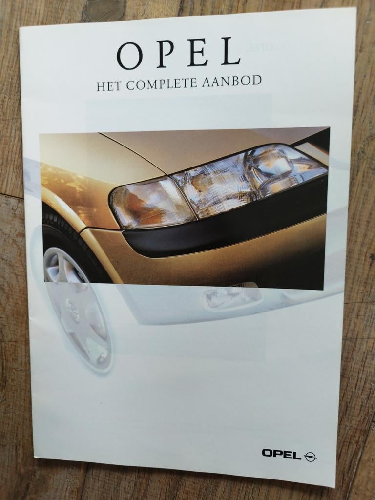 Opel Het Complete Aanbod Brochure 1996 - M-12/96, Opel, Zo goed als nieuw, Opel, Ophalen of Verzenden