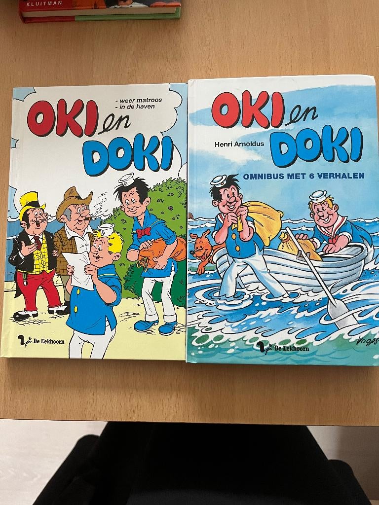 Twee boeken van Oki en Doki, Boeken, Ophalen of Verzenden, Zo goed als nieuw, Henri Arnoldus, Fictie algemeen