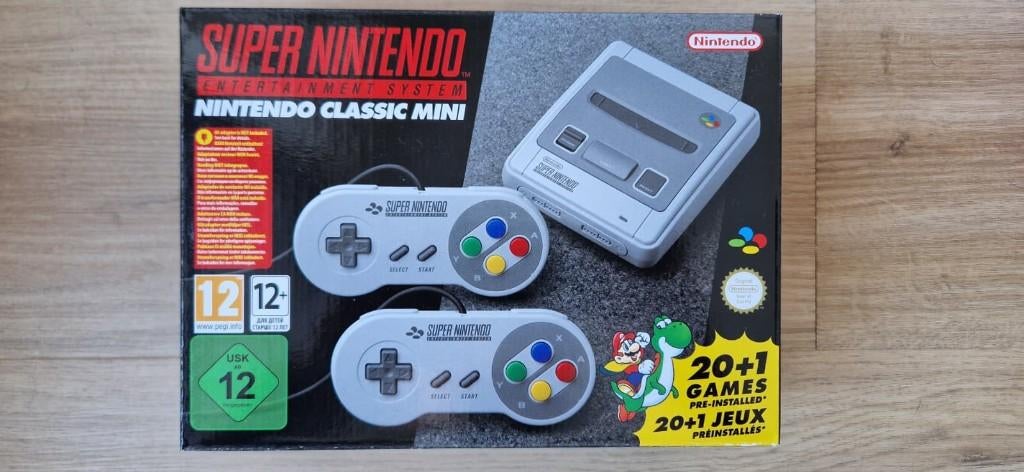 Super Nintendo Entertainment System (SNES) Classic Mini, Spelcomputers en Games, Spelcomputers | Nintendo Super NES, Ophalen, Nieuw