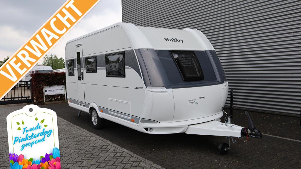 Hobby On Tour 460 DL VERWACHT, Caravans en Kamperen, Rondzit, Hobby, Bedrijf, 4 tot 5 meter