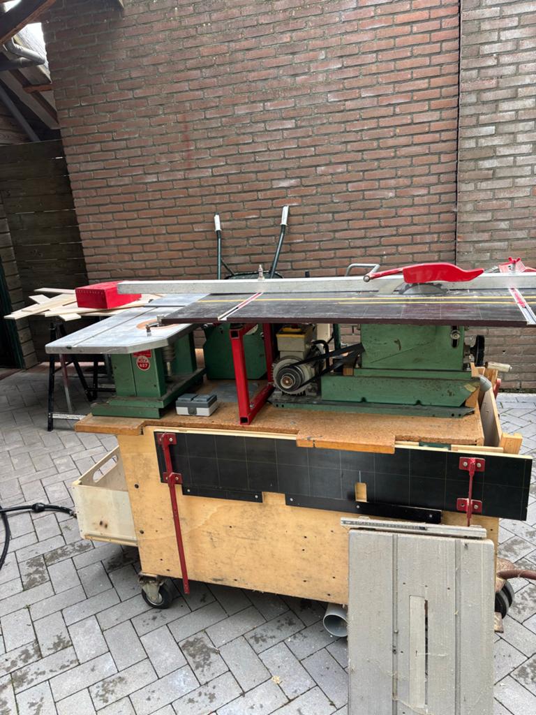 Kity Houtbewerkingsmachine Combi (Zaag, Frees, Vandikte), Doe-het-zelf en Verbouw, Ophalen