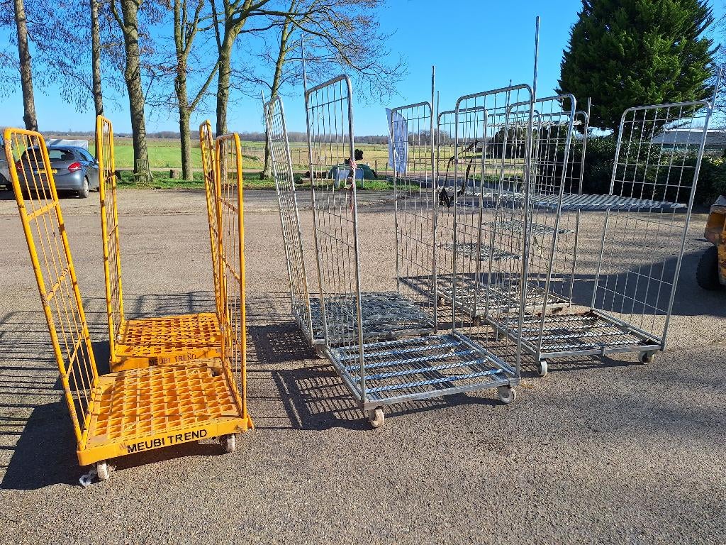 winkel voorraad karren, Doe-het-zelf en Verbouw, Transportwagens, Gebruikt, Transportkar, 100 liter of meer, Ophalen