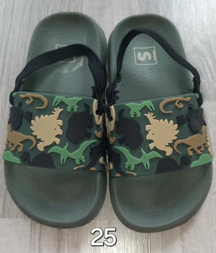 Slippers dino maat 25, Ophalen, Jongen of Meisje, Overige typen, Zo goed als nieuw