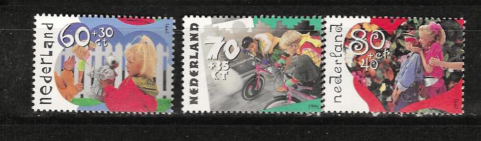 Nederland 1483-1485 postfris, Ophalen of Verzenden, Na 1940, Postfris