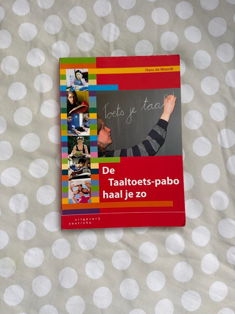 H. de Weerdt - De Taaltoets-pabo haal je zo, Boeken, H. de Weerdt, Zo goed als nieuw, Alpha, HBO