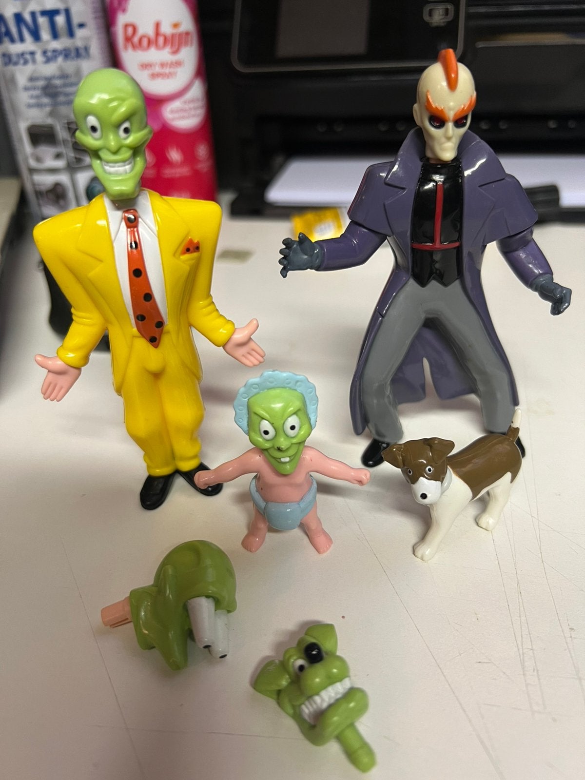 The Mask action figures van Quick fastfood keten very rare, Ophalen of Verzenden, Zo goed als nieuw