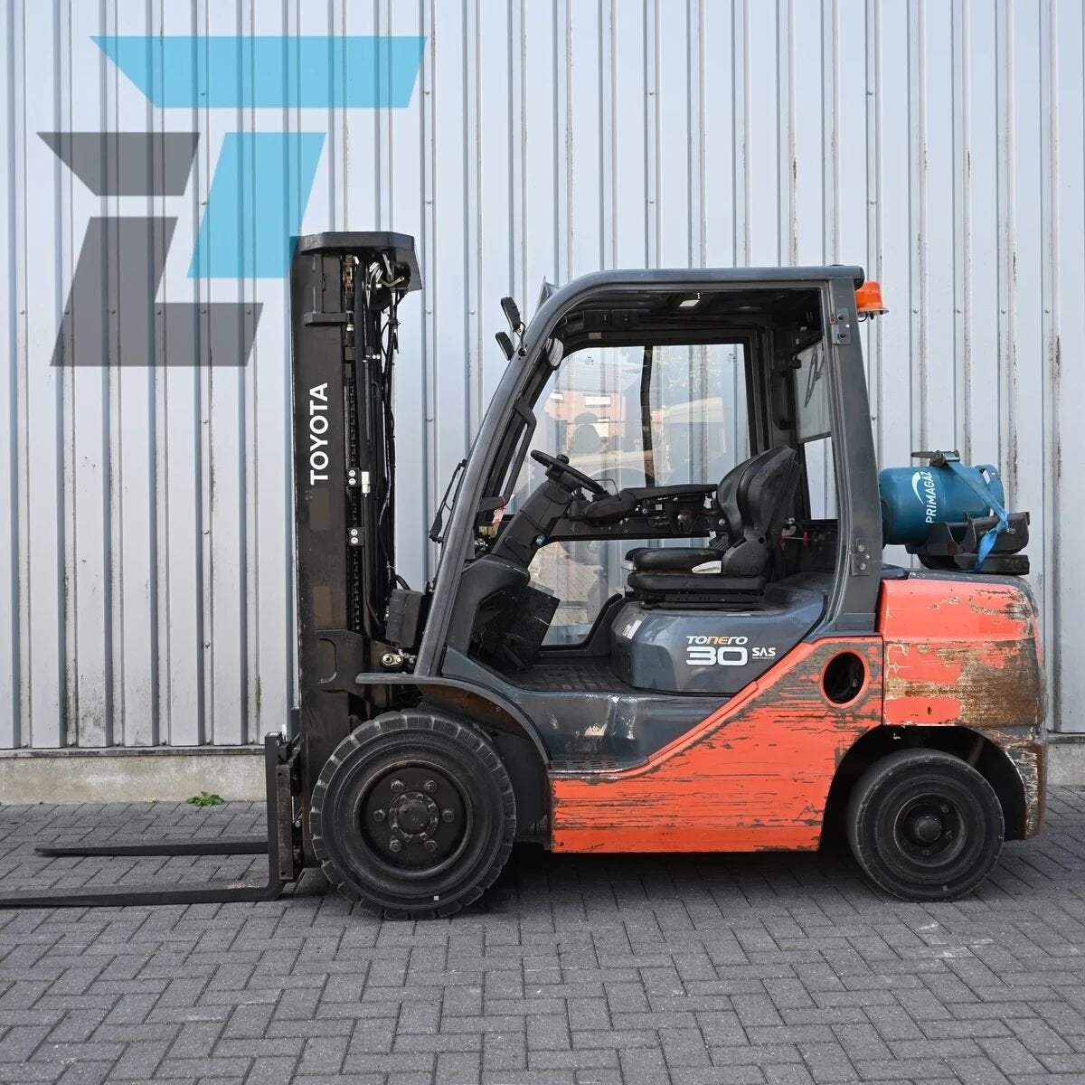 Toyota 02-8FGF30 LPG Heftruck (bj 2012), LPG, Heftruck, Toyota