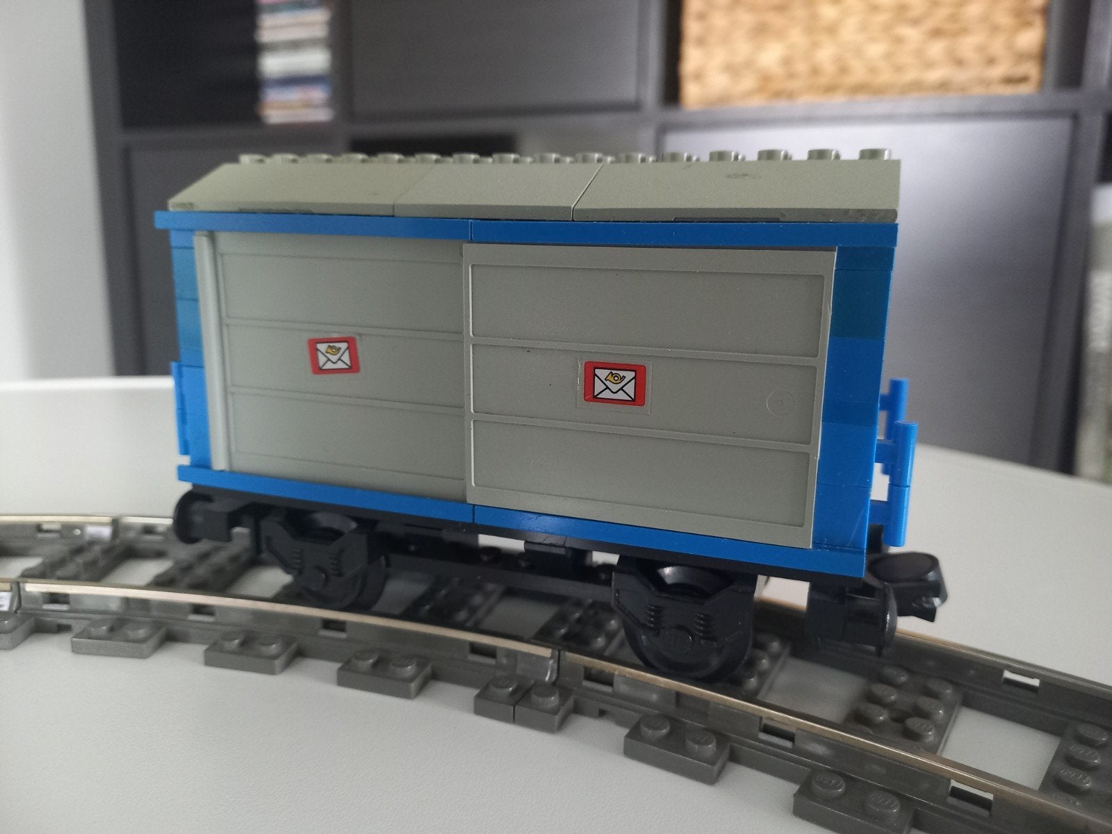 LEGO posttrein wagon uit set 4564, Ophalen of Verzenden