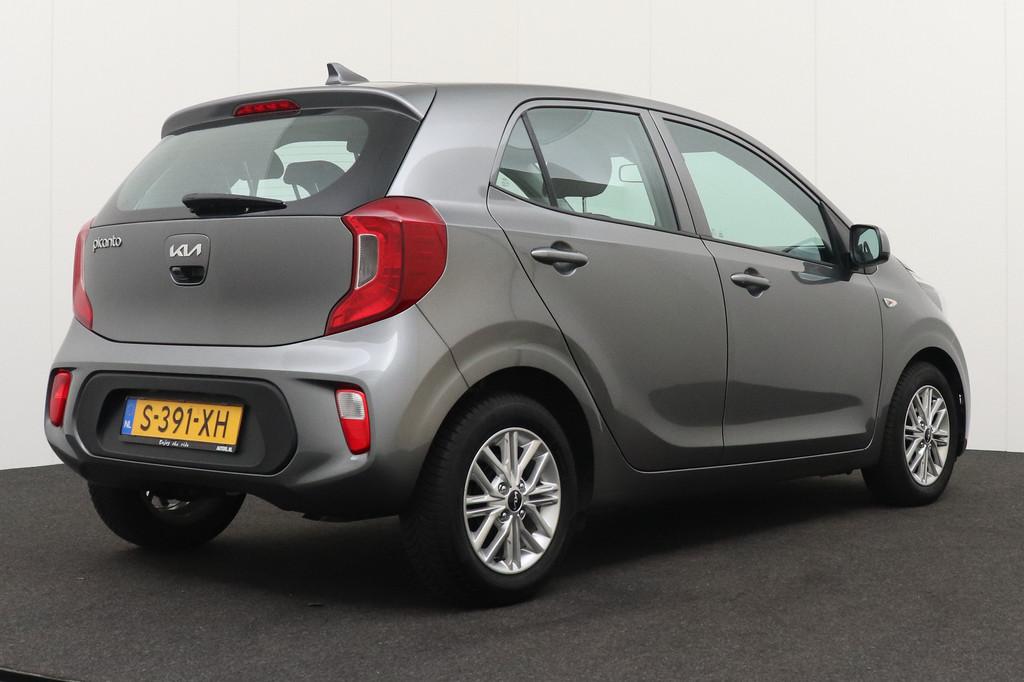 Kia Picanto 1.0 DPi DynamicLine 5p Camera Carplay Cruise LMV, Voorwielaandrijving, Stof, Gebruikt, Origineel Nederlands
