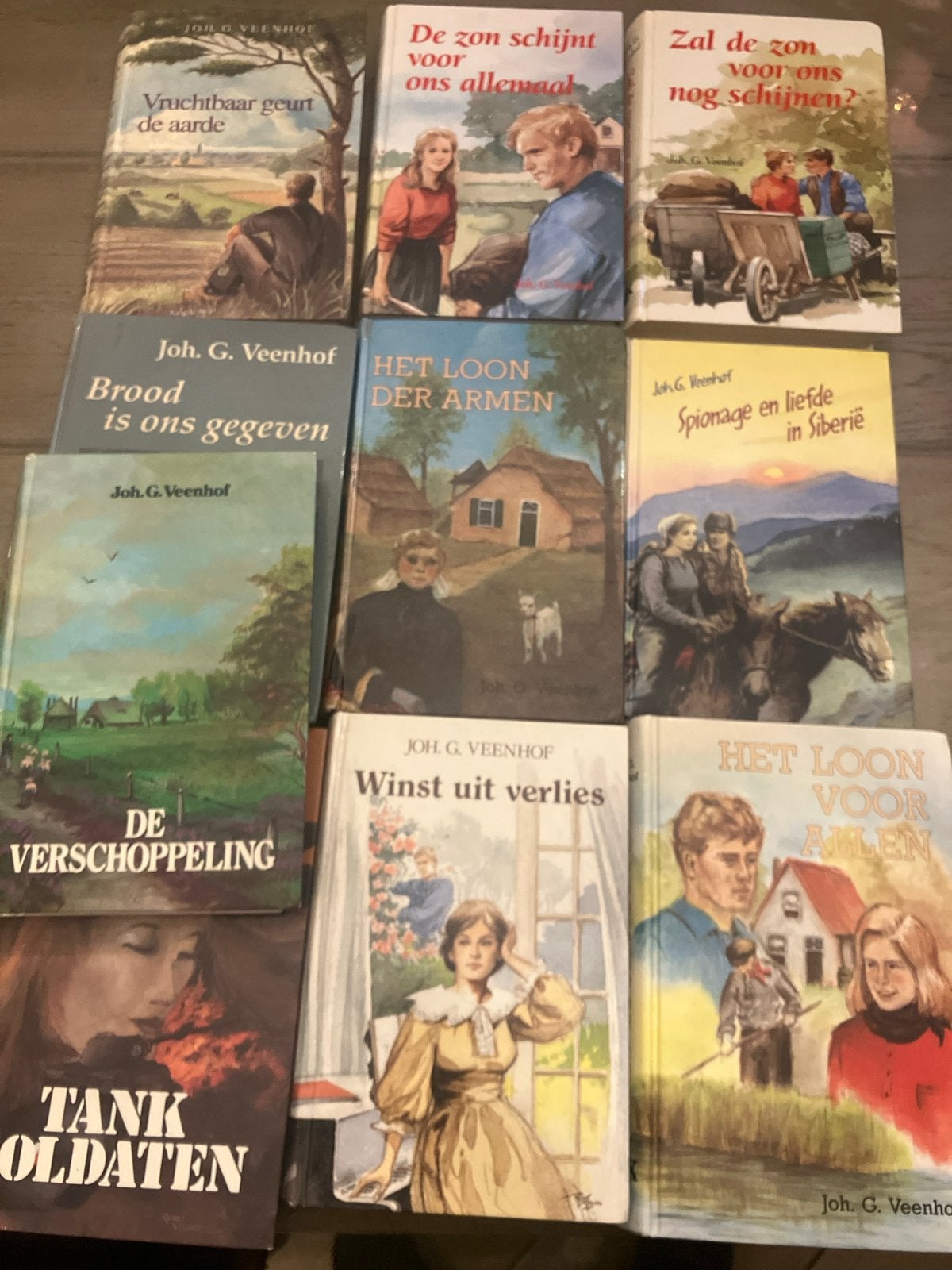 Joh. G. Veenhof boeken - Diverse titels, Boeken, Ophalen of Verzenden, Gelezen