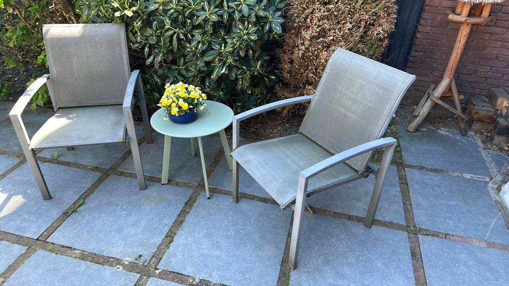 Tuinstoelen, Ophalen, Gebruikt