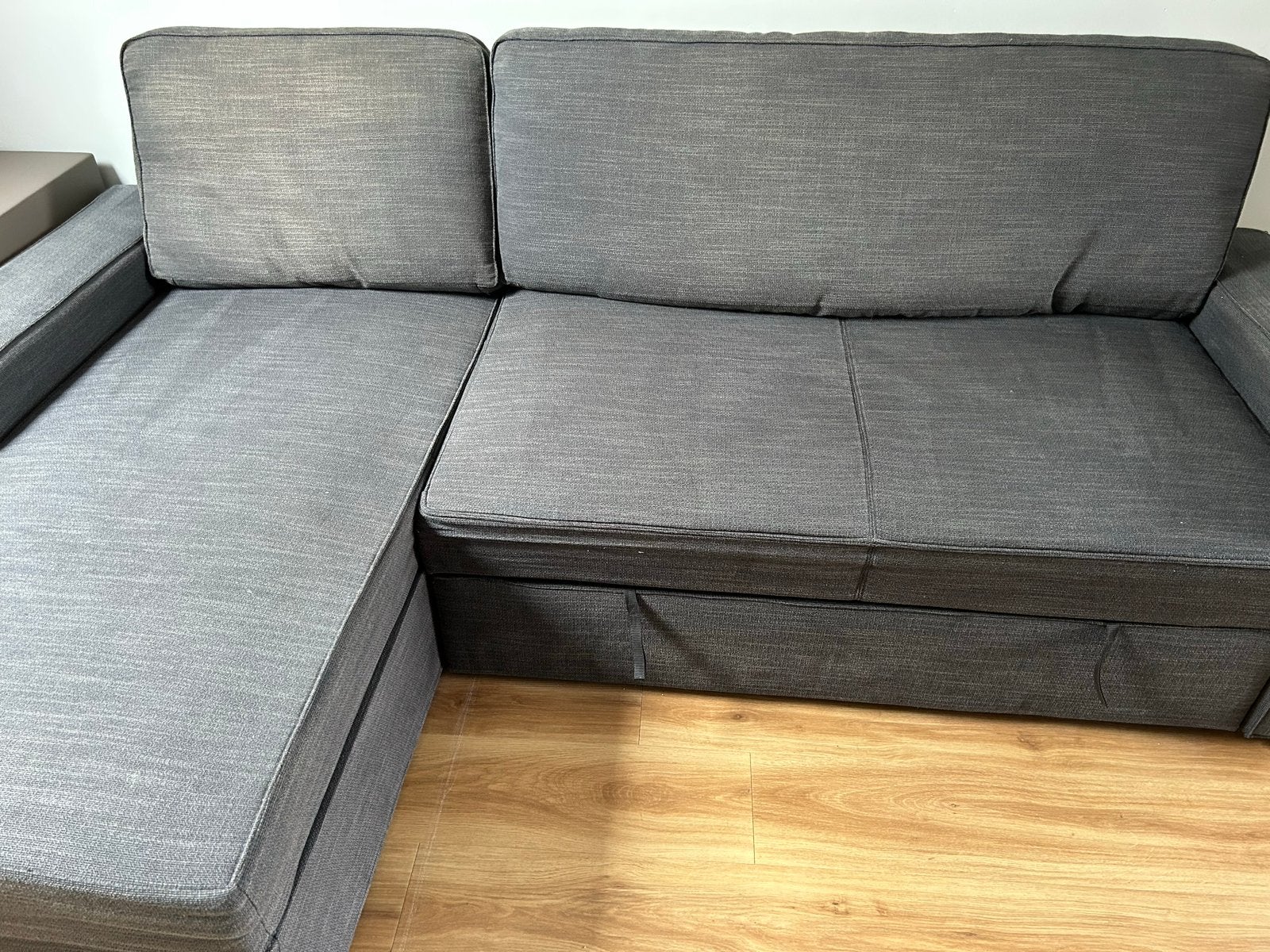 IKEA Vilasund slaapbank met chaise longue, Ophalen, Gebruikt, Tweepersoons, Overige maten