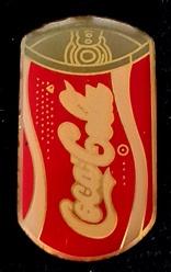 Coca Cola pin- blikje rood-grijs, Verzenden, Nieuw, Verpakking