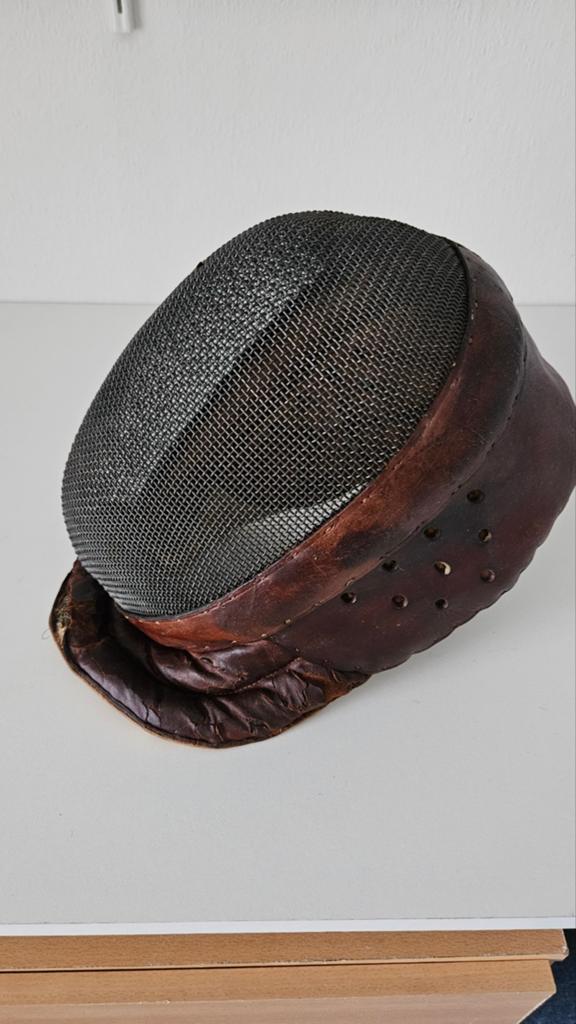 Vintage schermhelm - Antieke schermmasker, Ophalen of Verzenden