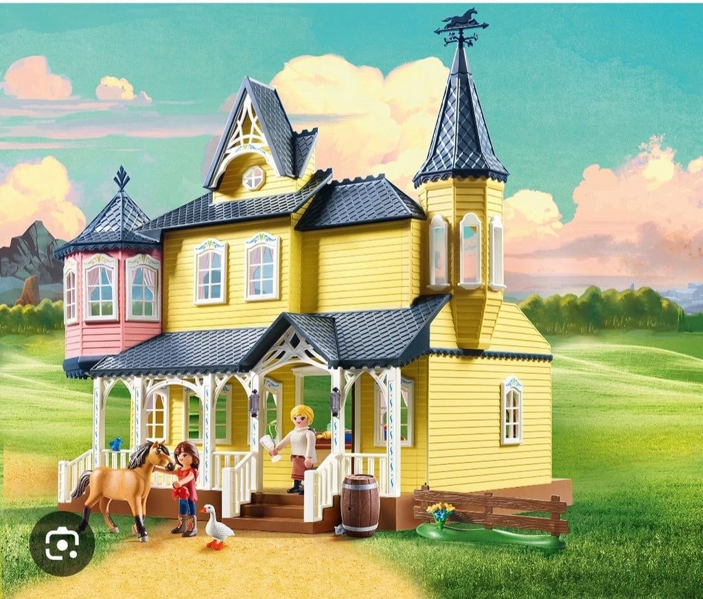 Playmobil Lucky's huis met veel onderdelen, Ophalen of Verzenden, Gebruikt, Complete set