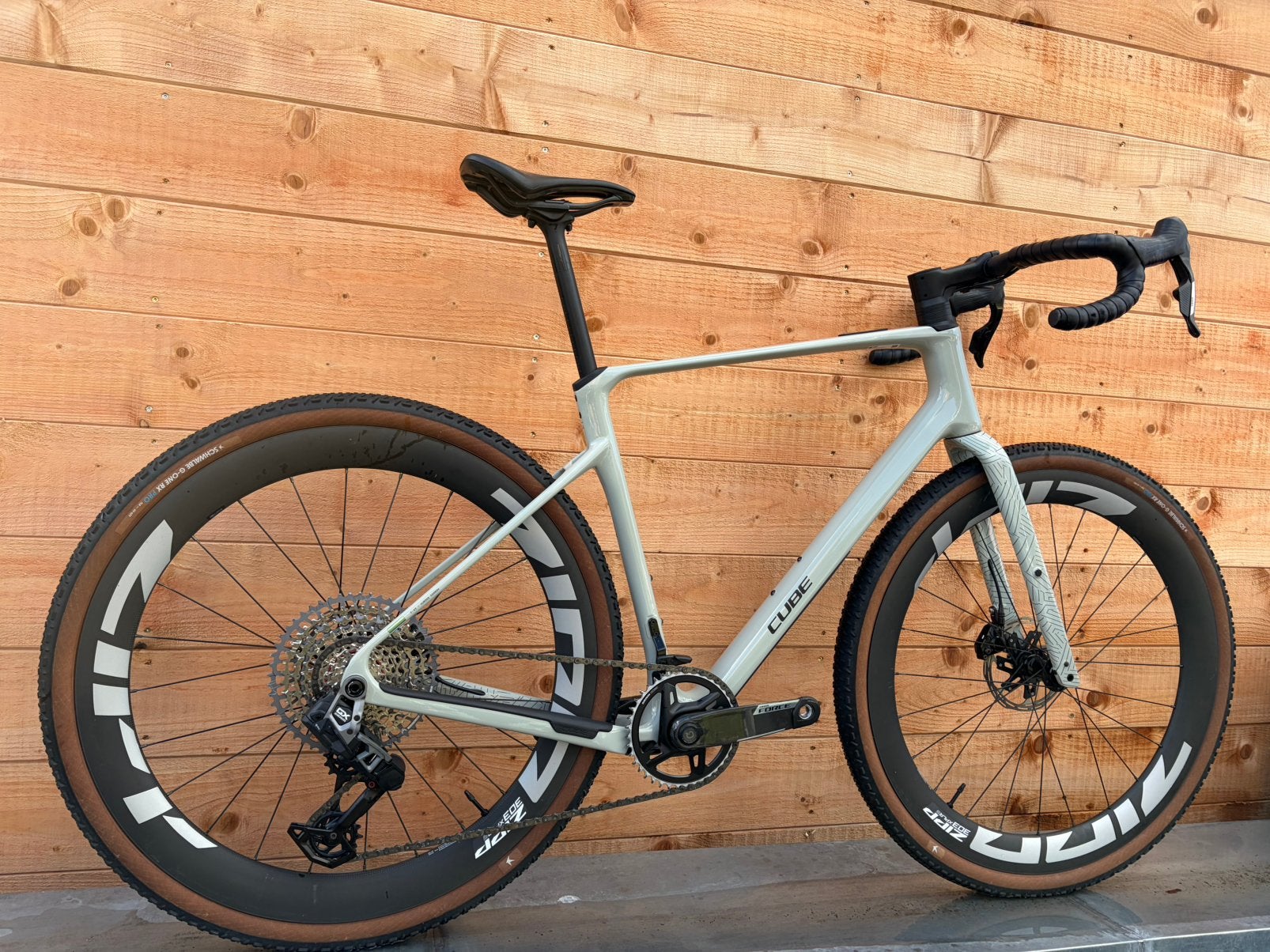 CUBE NUROAD C62 carbon gravelbike SLX 2026 L SRAM AXS/ZIPP, 28 inch, Carbon, 10 tot 15 versnellingen, Zo goed als nieuw