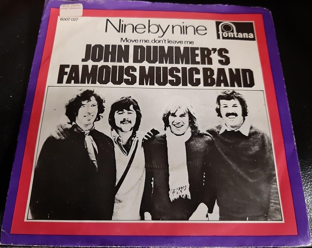 John Dummer's Famous Music Band – Nine By Nine, Gebruikt, Verzenden, 7 inch, Single
