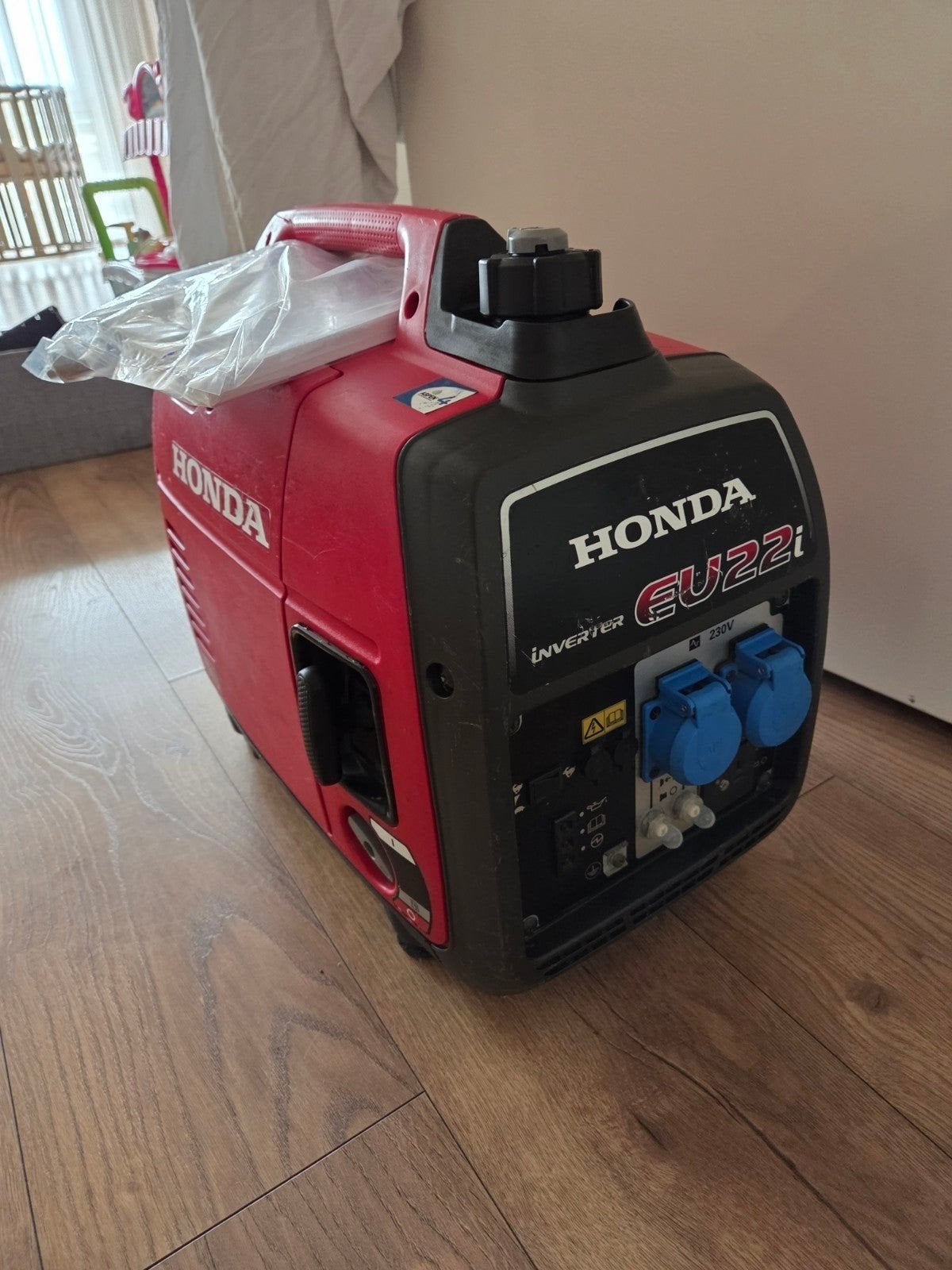 Honda EU22i Aggregaat Generator, Ophalen of Verzenden, Gebruikt, Minder dan 5 kVA, Benzine