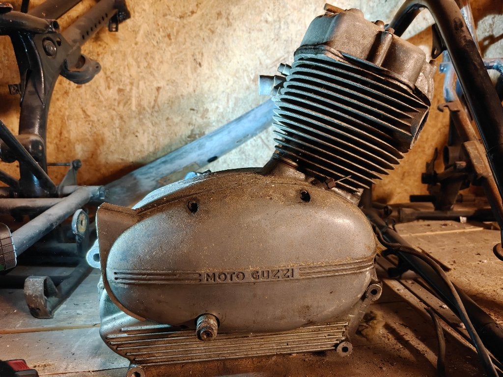 Motorblok Moto Guzzi Stornello, Ophalen, Gebruikt