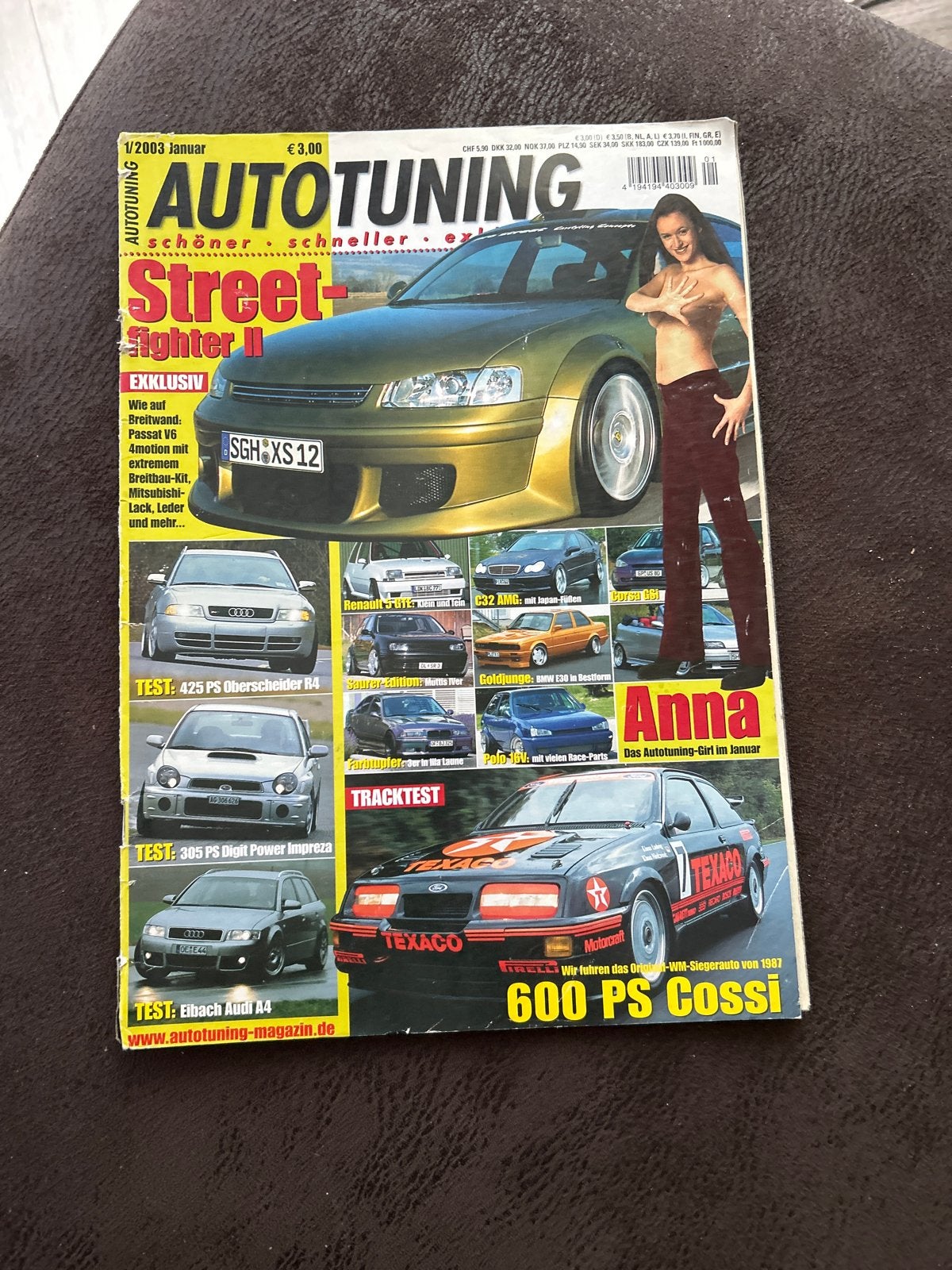 Auto Tuning Magazine Januari 2003 - Streetfighter II, Ophalen of Verzenden, Gelezen, Overige typen