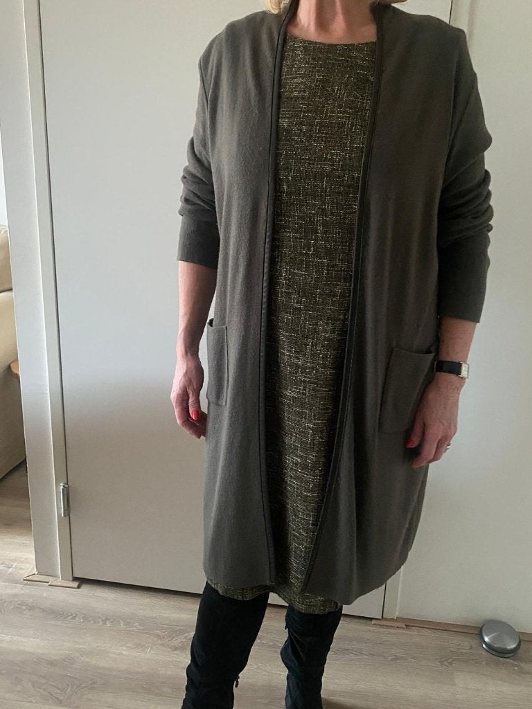 Natan jurk en vest, Overige kleuren, Maat 42/44 (L), Ophalen of Verzenden, Gedragen