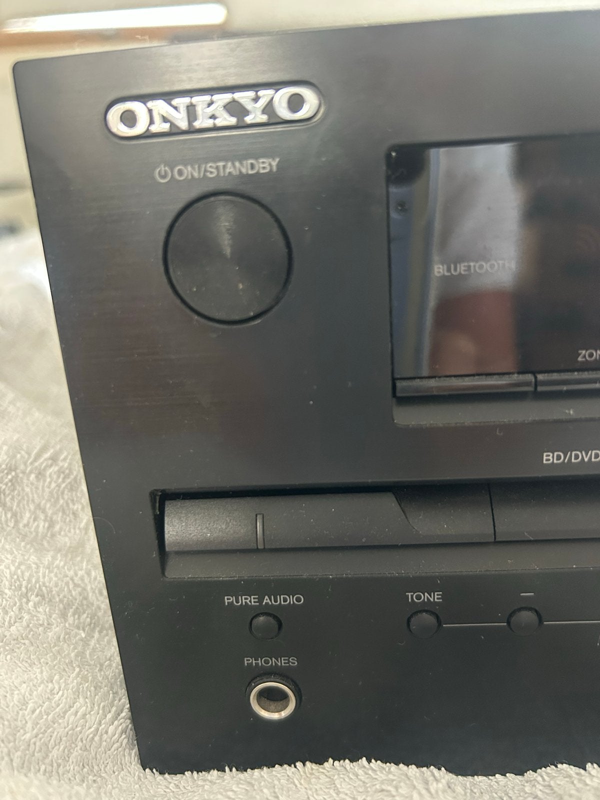 Onkyo TX-NR535 AV Receiver met afstandsbediening, Ophalen, Gebruikt, 120 watt of meer, Onkyo