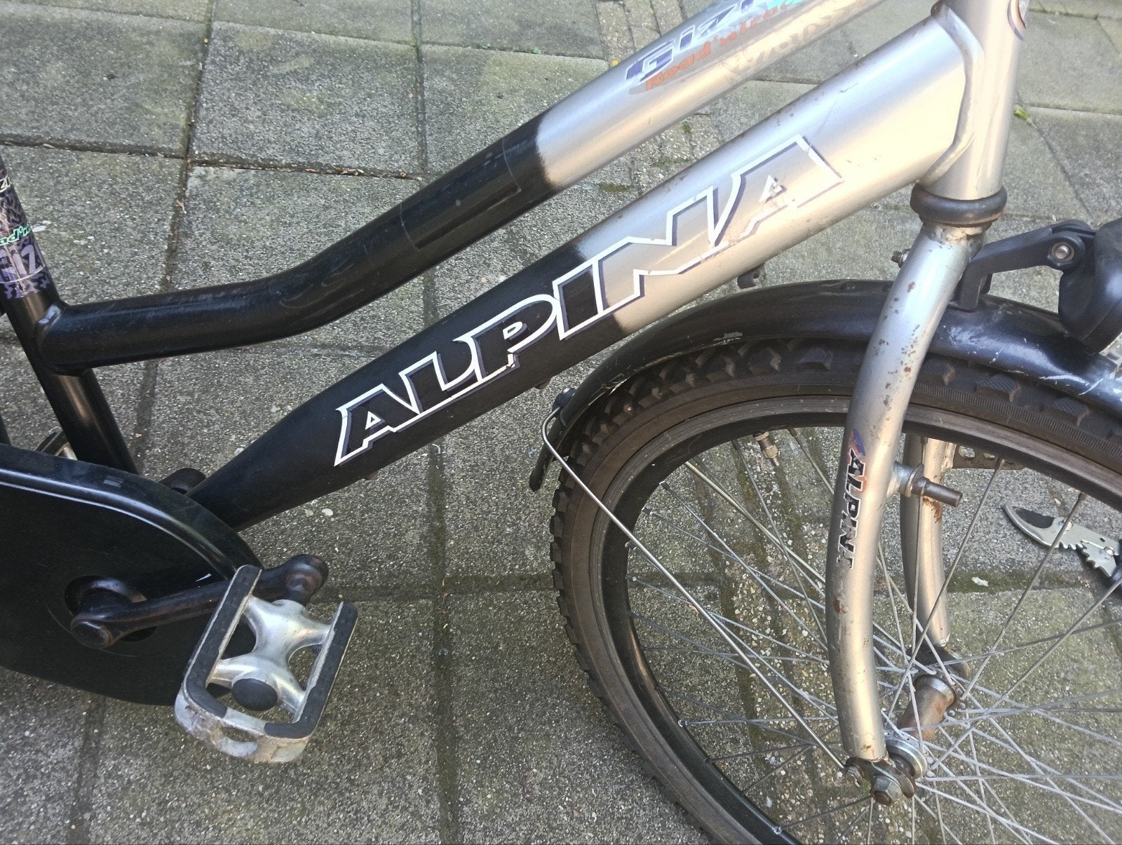 Alpina kinderfiets met lage instap, Terugtraprem, Minder dan 47 cm, Ophalen, Overige merken